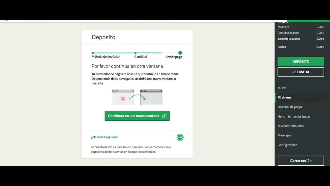 Cómo depositar con Bizum en un casino online