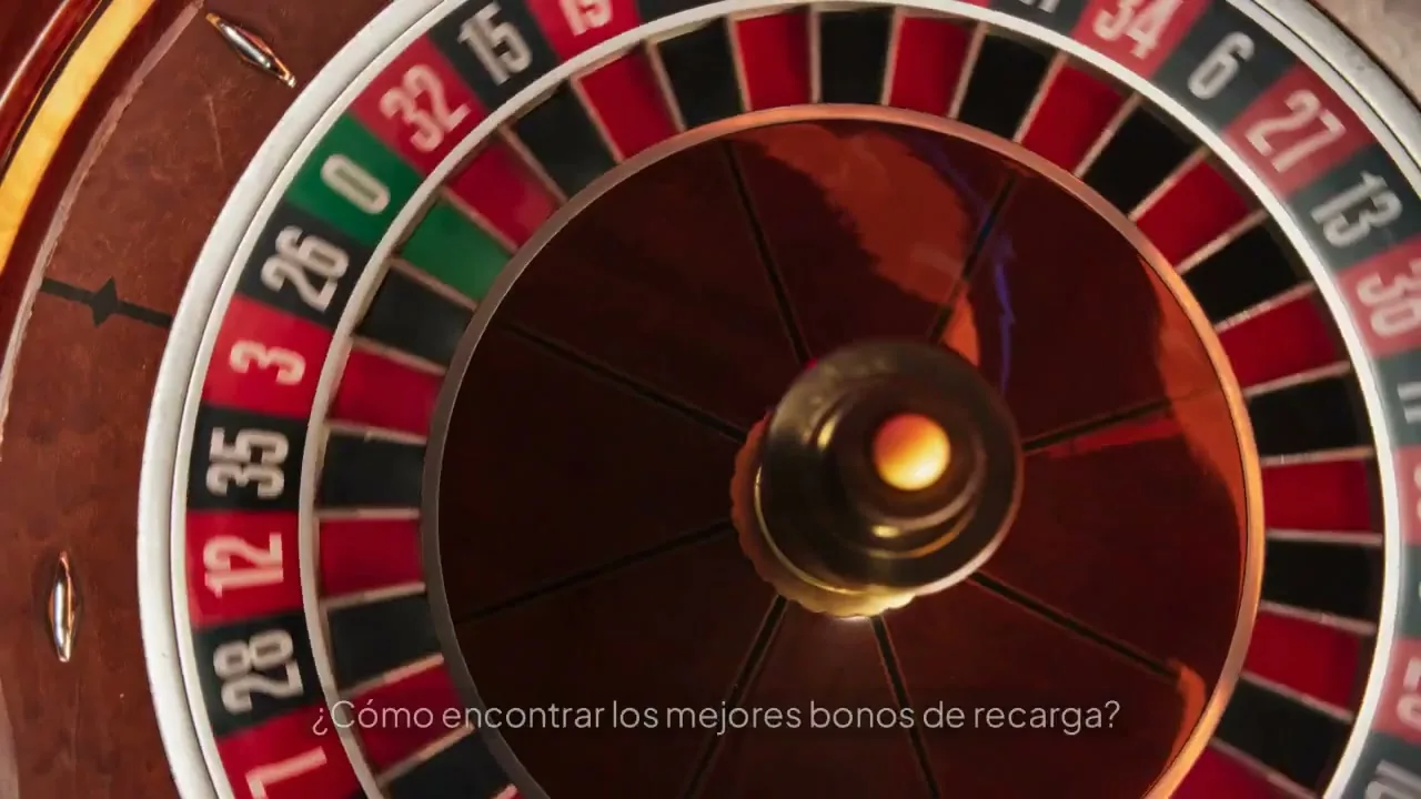 Bonos de recarga: juegos y tragaperras