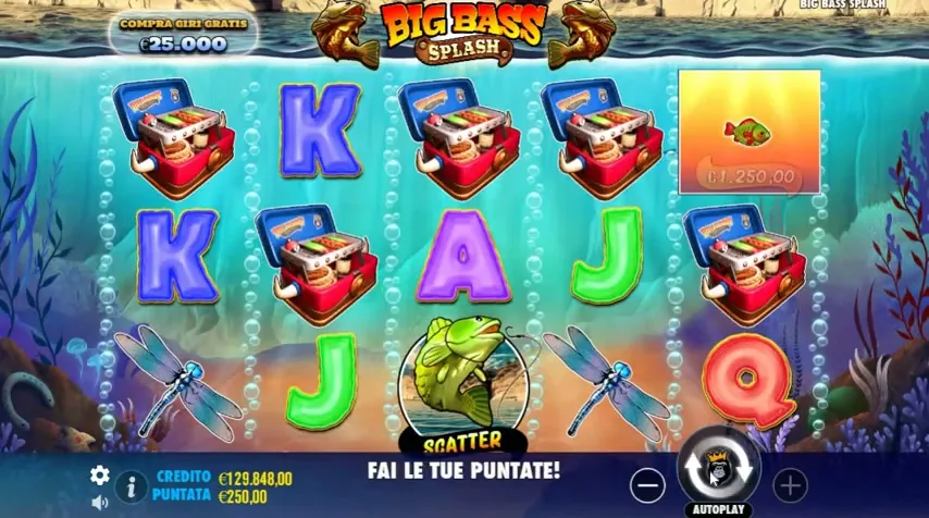 Big Bass Splash: juegos y tragaperras