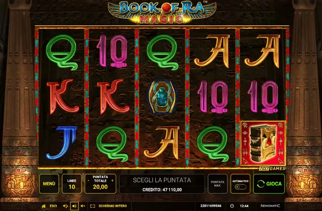 Book of Ra: métodos de pago y retiradas