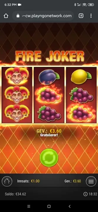 Fire Joker: bono y promociones