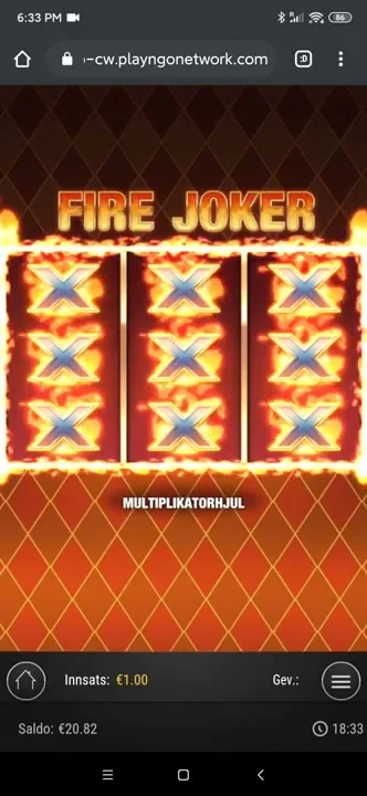 Fire Joker: seguridad y licencia DGOJ