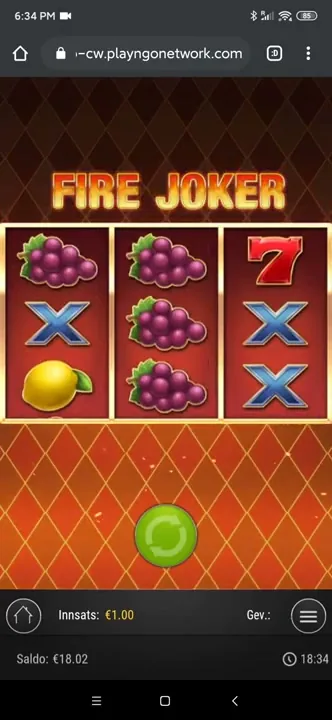 Fire Joker: juegos y tragaperras
