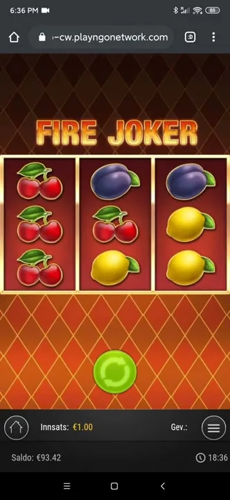 Fire Joker: bono y promociones