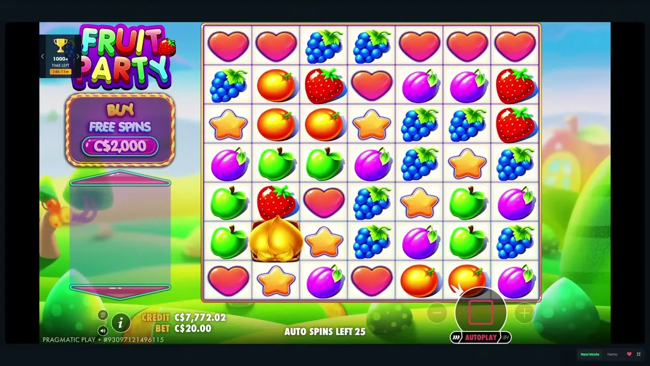 Fruit Party: seguridad y licencia DGOJ