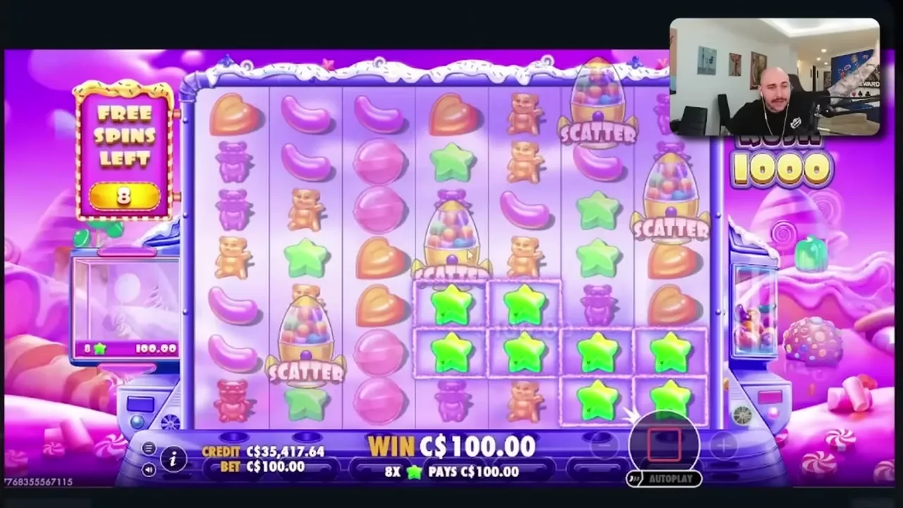 Sugar Rush 1000: juegos y tragaperras
