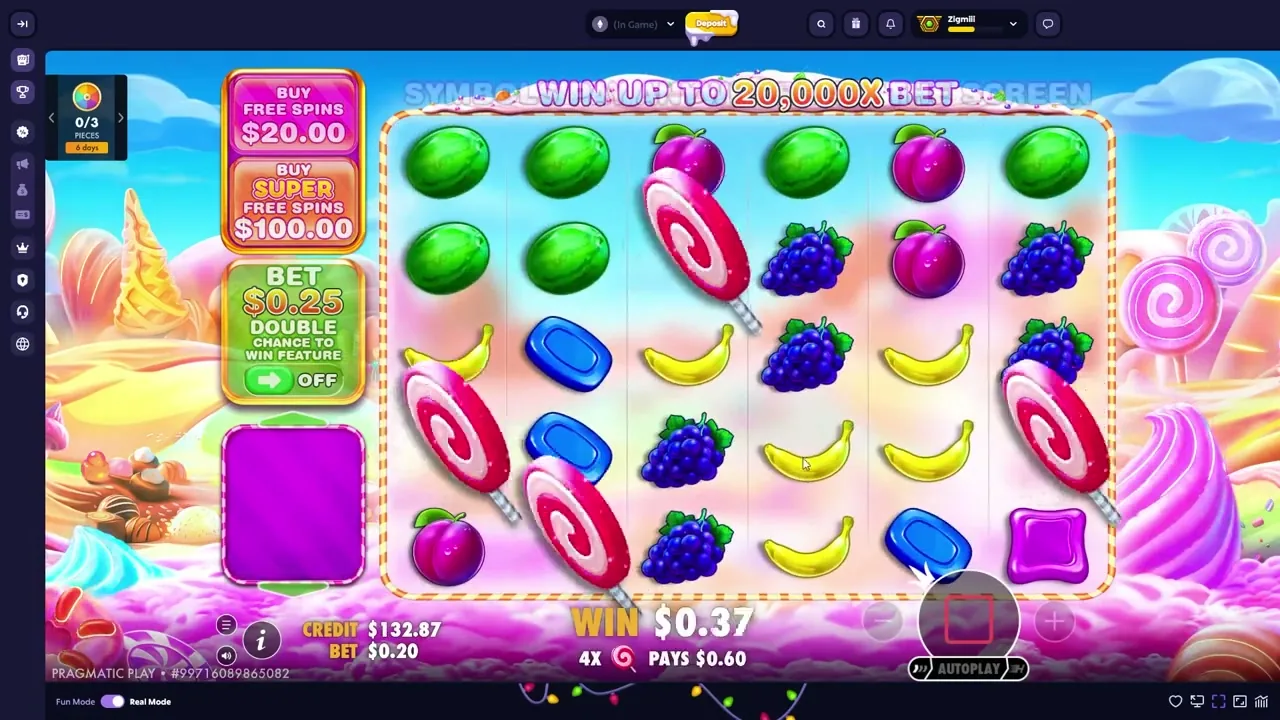 Sweet Bonanza: juegos y tragaperras