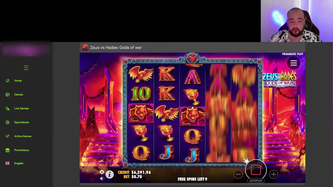 Zeus vs Hades: bono y promociones