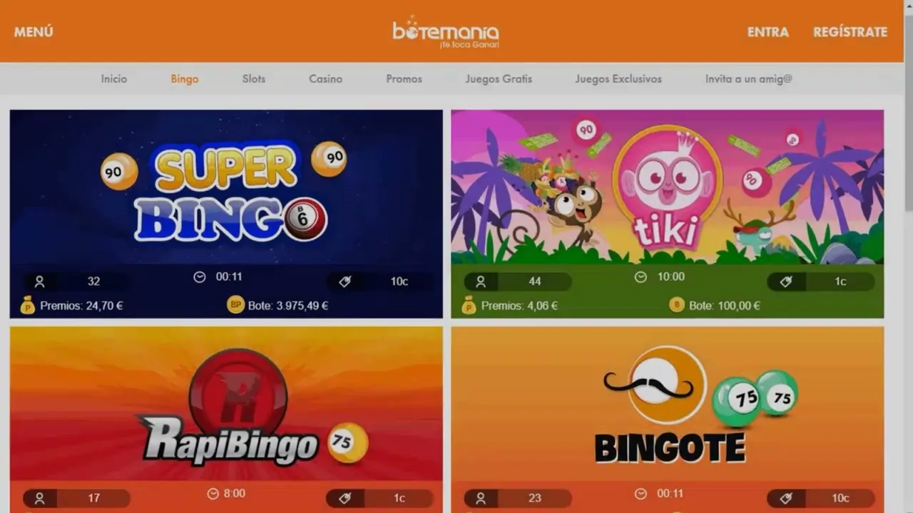 Botemania: métodos de pago y retiradas