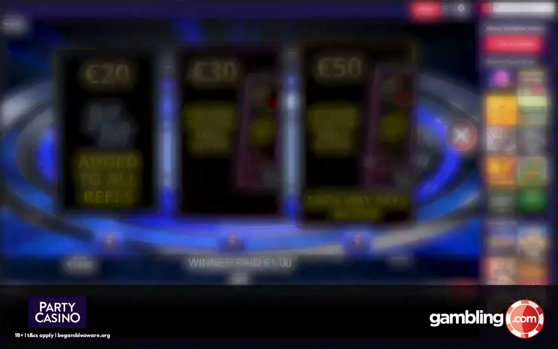 PartyCasino: métodos de pago y retiradas